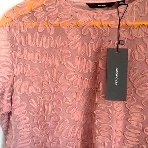 NEW - Sheer Crop Top - Vero Moda